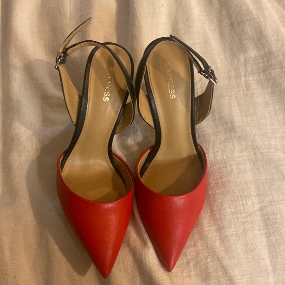 Express size 8 heels. Worn once.